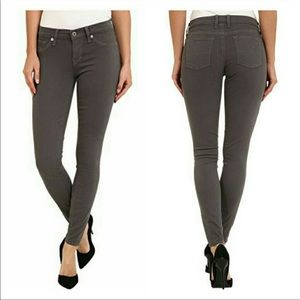 Lucky Brand Sofia Skinny grey cords size 8